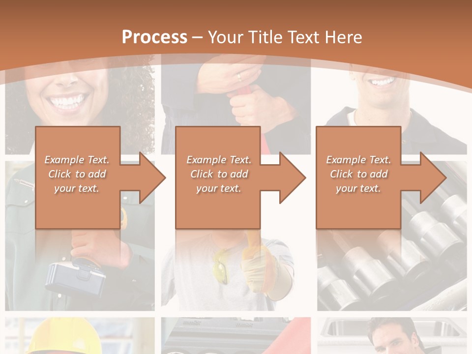 Shower Sink Service PowerPoint Template