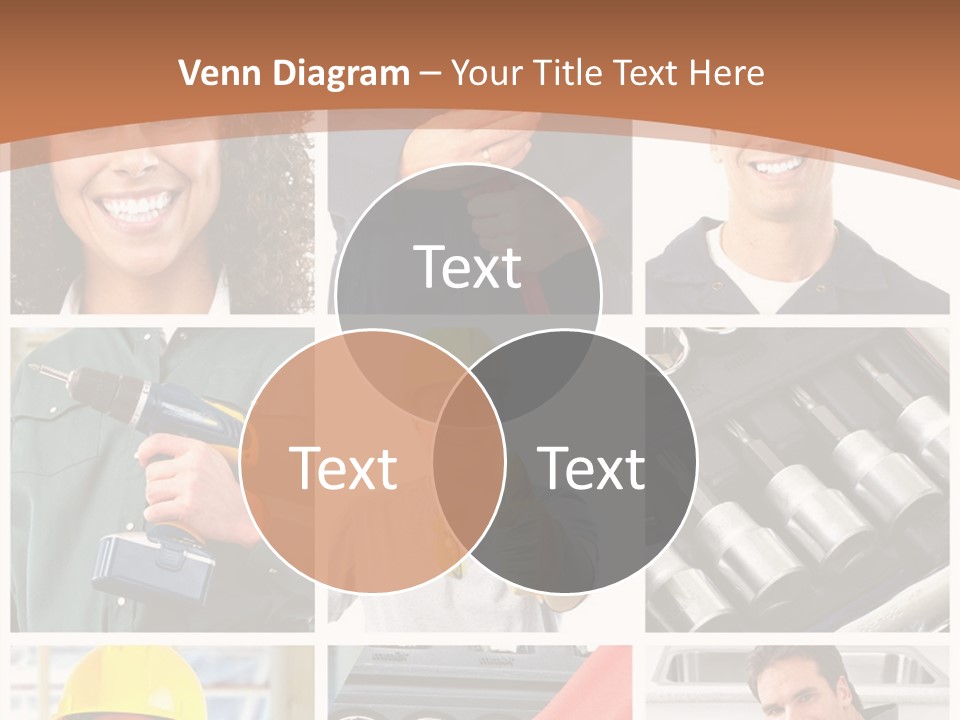 Shower Sink Service PowerPoint Template