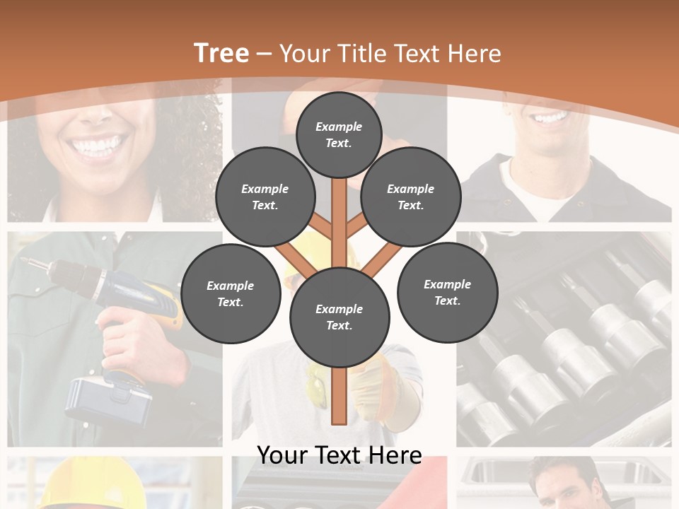 Shower Sink Service PowerPoint Template