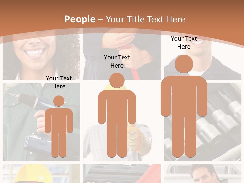 Shower Sink Service PowerPoint Template