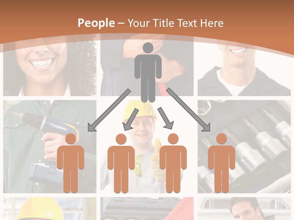 Shower Sink Service PowerPoint Template