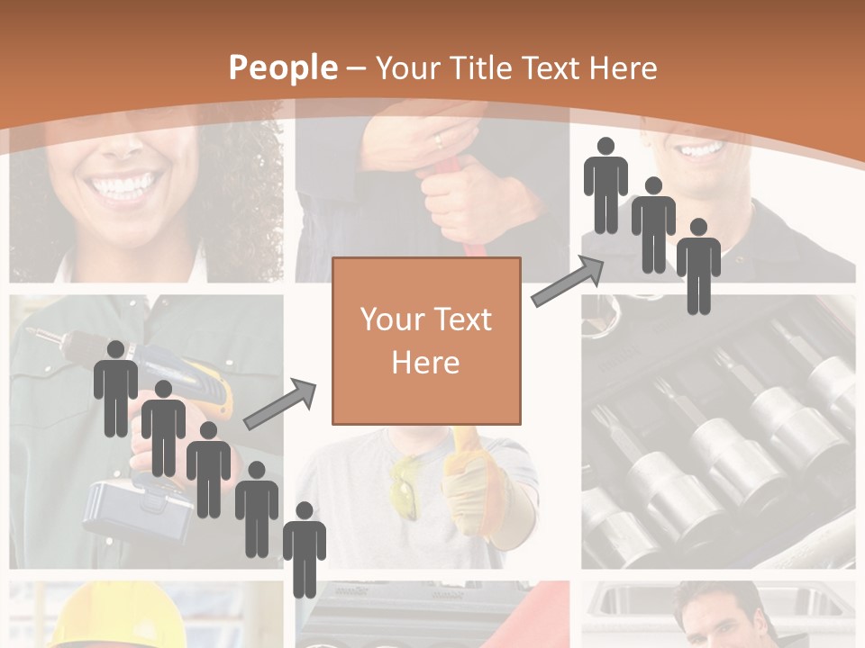 Shower Sink Service PowerPoint Template