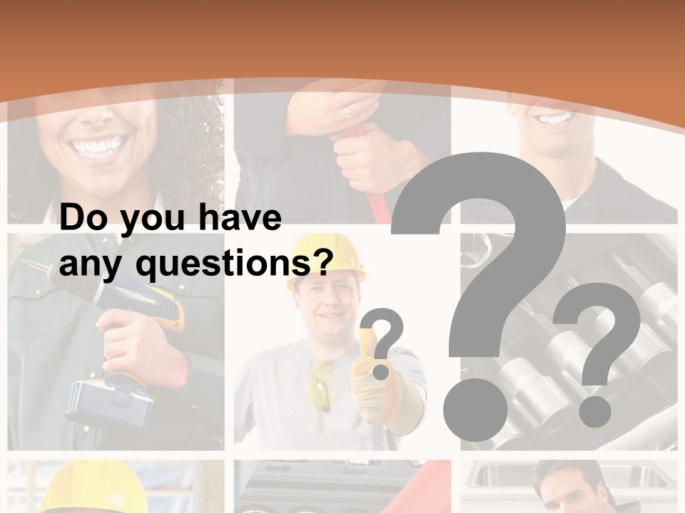 Shower Sink Service PowerPoint Template