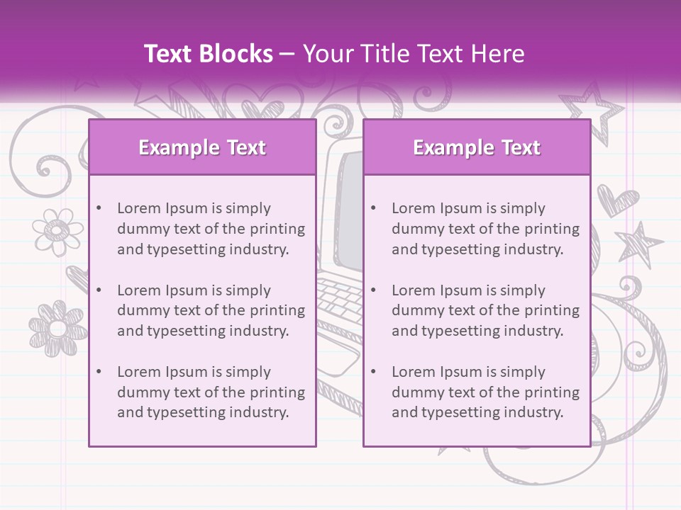 Industrial Chrome Drain PowerPoint Template