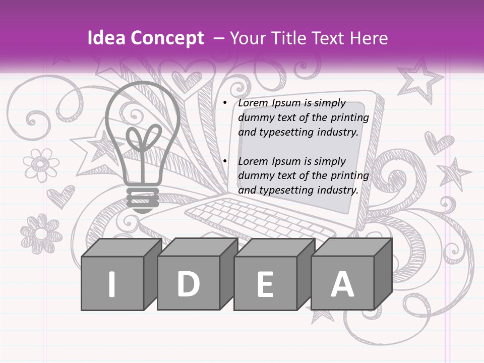 Industrial Chrome Drain PowerPoint Template