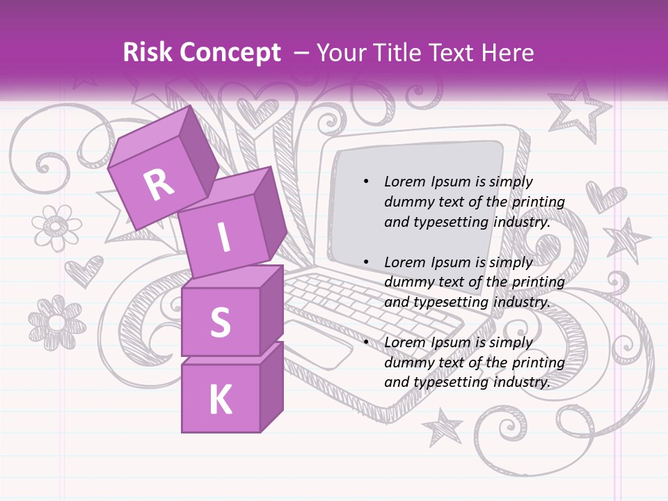 Industrial Chrome Drain PowerPoint Template