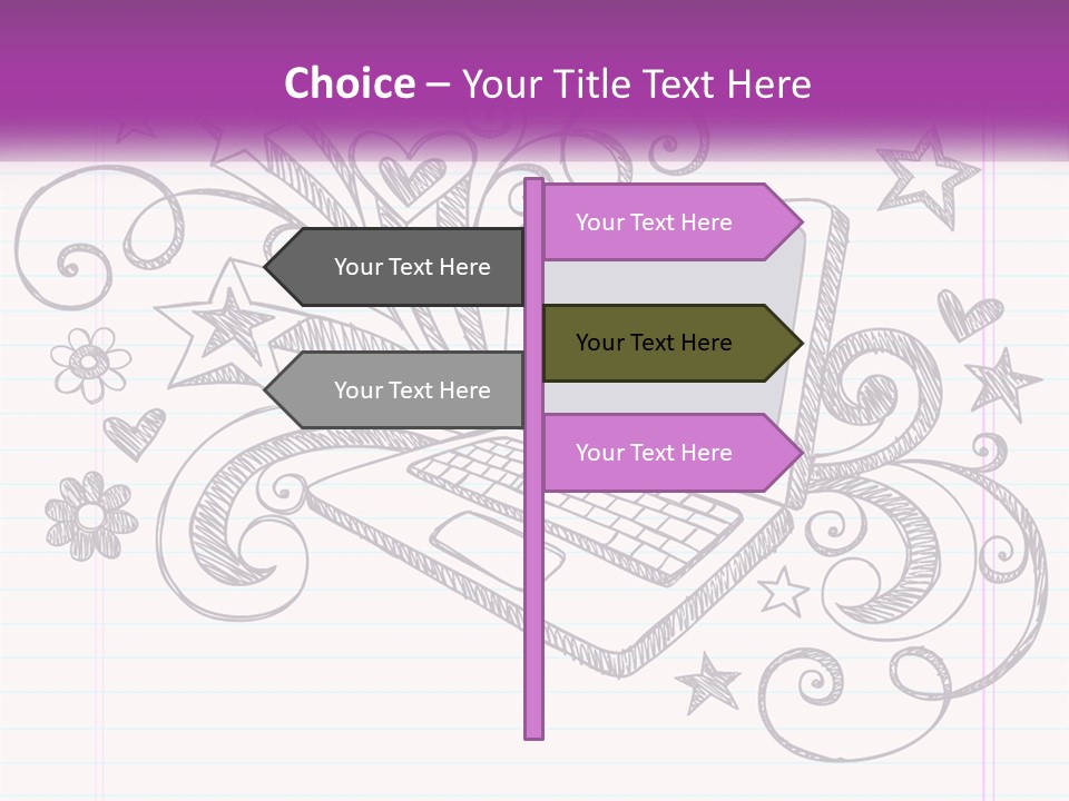Industrial Chrome Drain PowerPoint Template