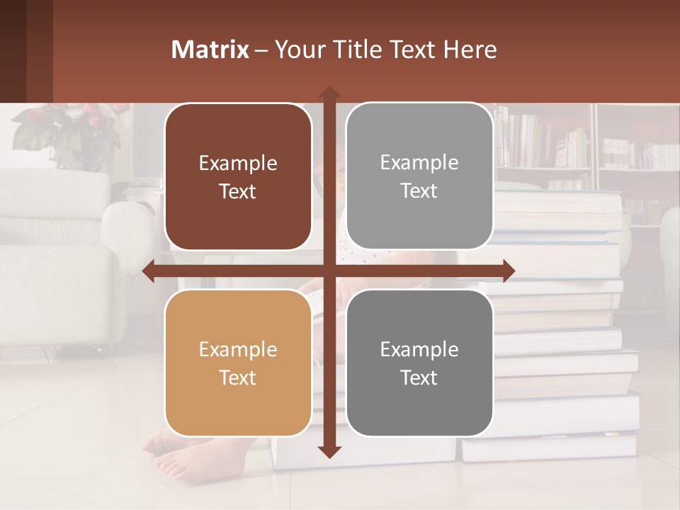 Cute Genius Studying PowerPoint Template