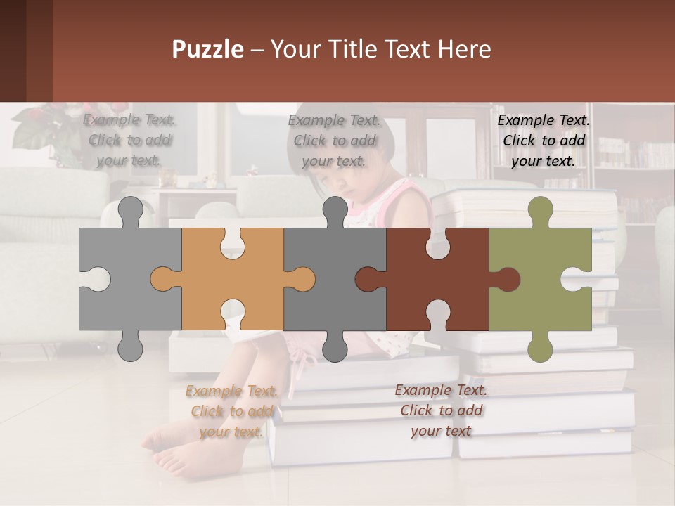 Cute Genius Studying PowerPoint Template