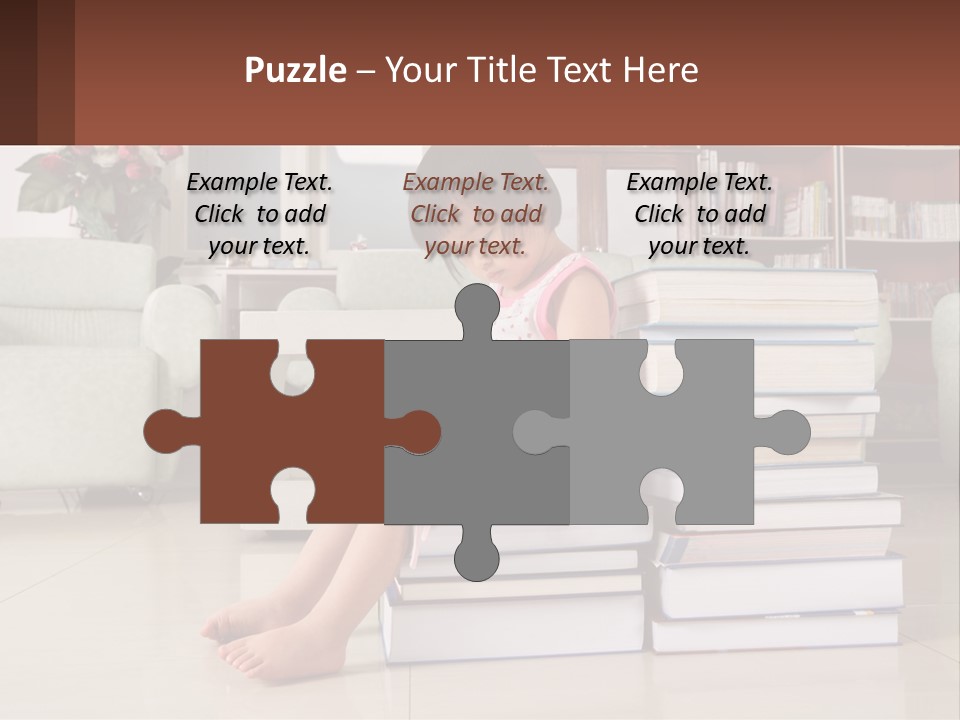 Cute Genius Studying PowerPoint Template