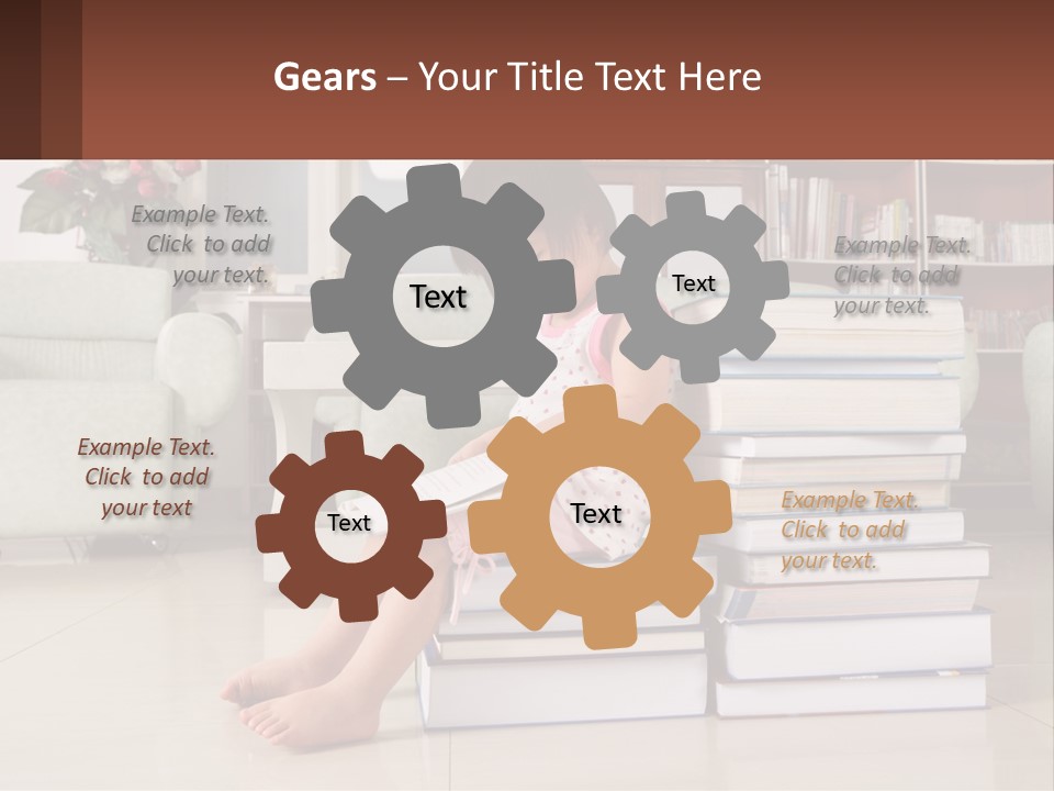 Cute Genius Studying PowerPoint Template