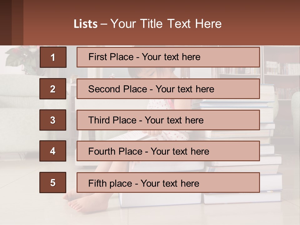Cute Genius Studying PowerPoint Template