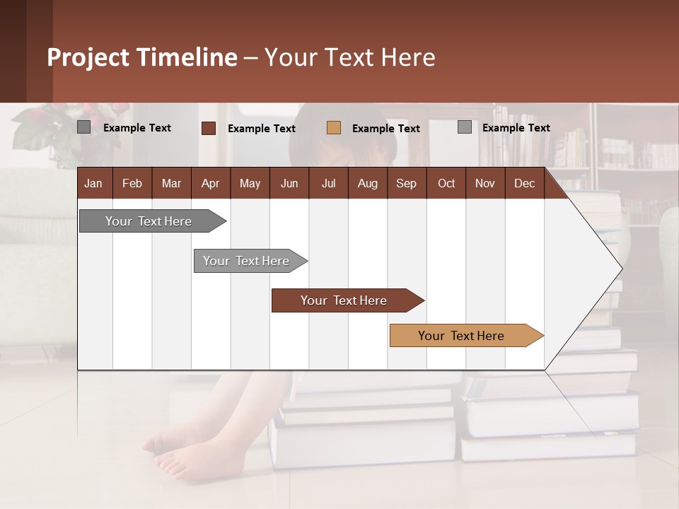 Cute Genius Studying PowerPoint Template