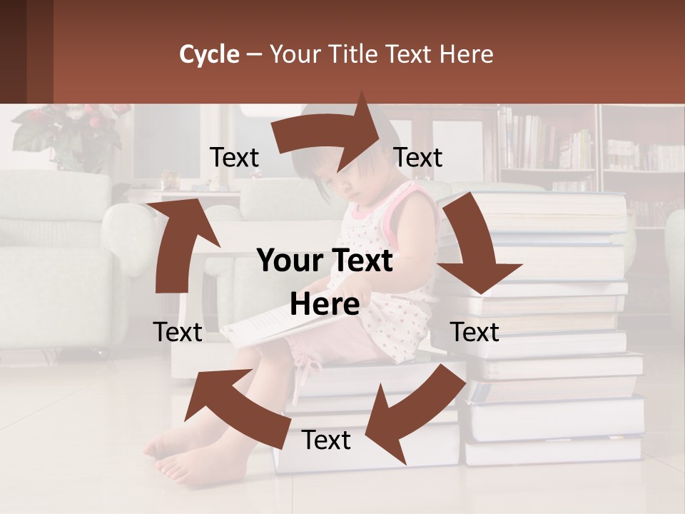 Cute Genius Studying PowerPoint Template