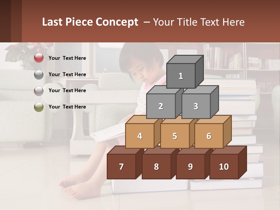 Cute Genius Studying PowerPoint Template