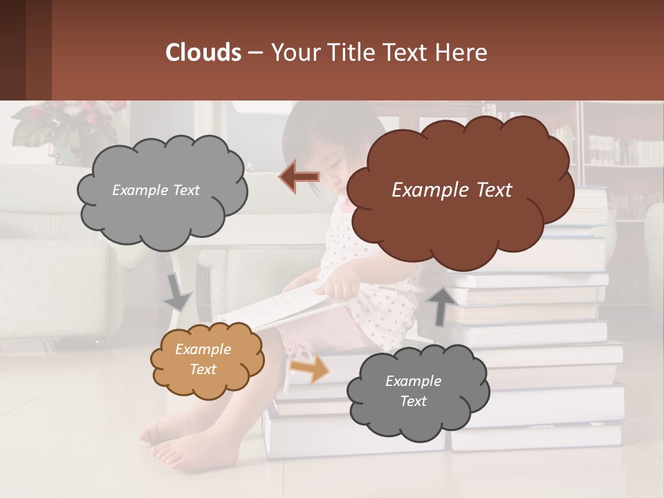 Cute Genius Studying PowerPoint Template