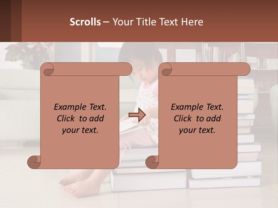 Cute Genius Studying PowerPoint Template