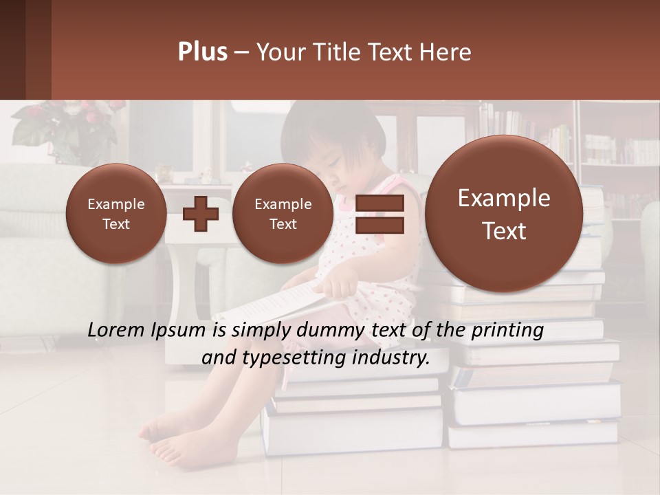 Cute Genius Studying PowerPoint Template