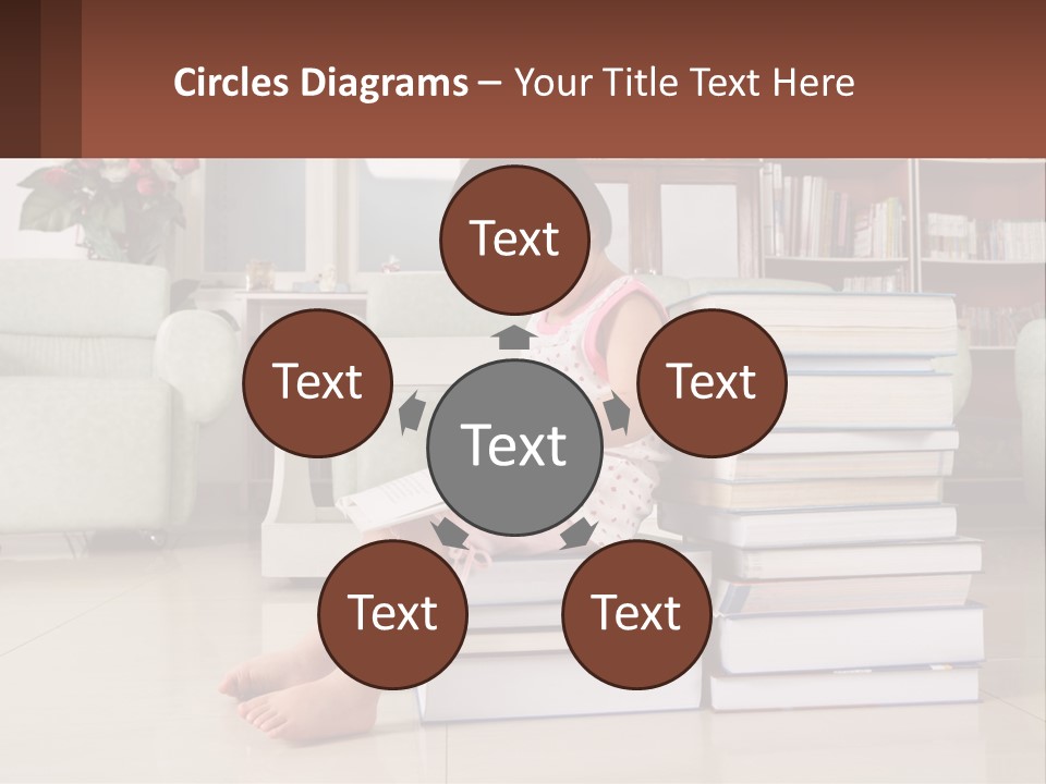 Cute Genius Studying PowerPoint Template