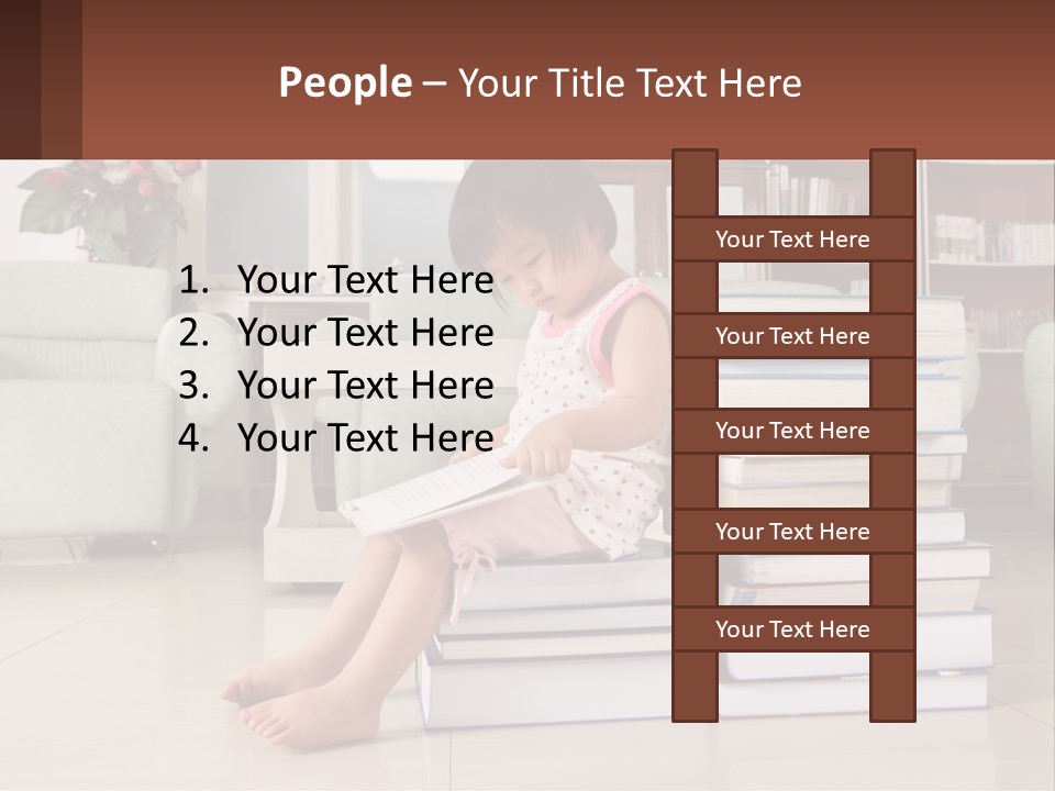 Cute Genius Studying PowerPoint Template