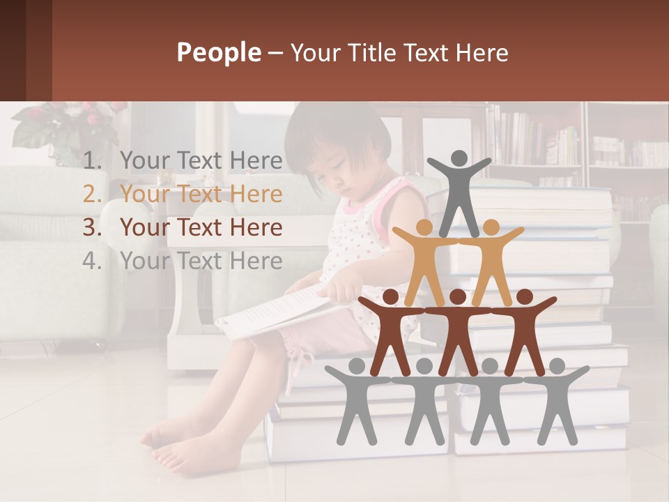 Cute Genius Studying PowerPoint Template