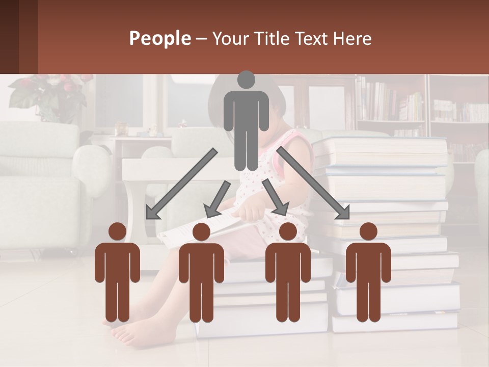 Cute Genius Studying PowerPoint Template