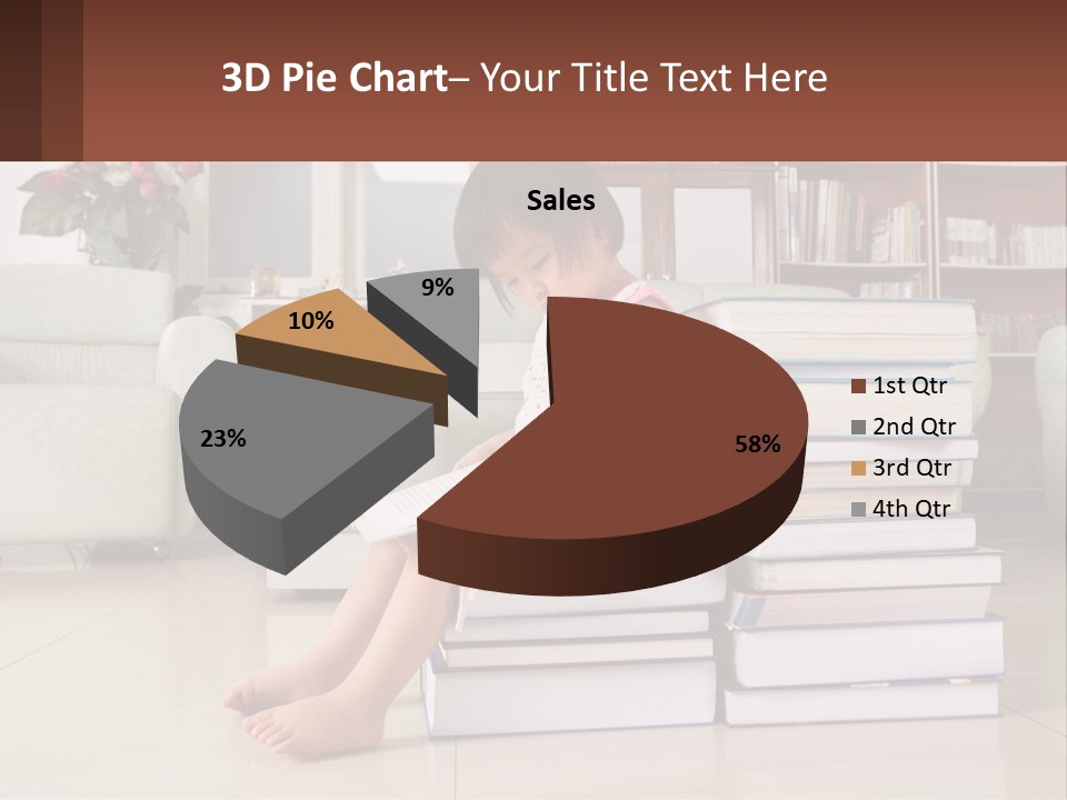 Cute Genius Studying PowerPoint Template