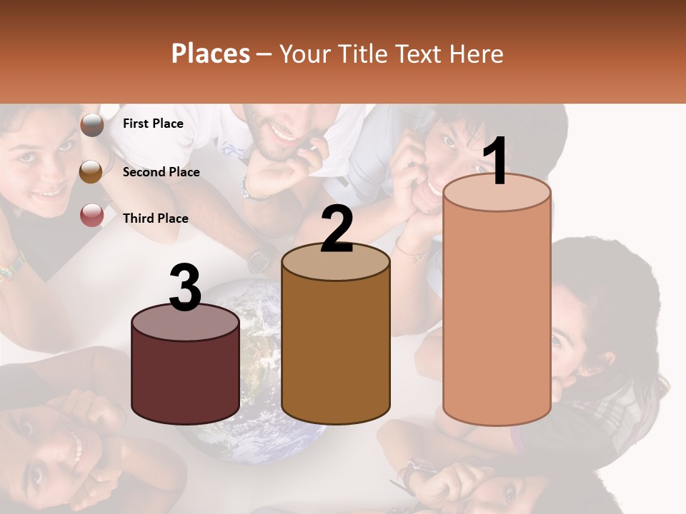 Male Hands Isolated PowerPoint Template