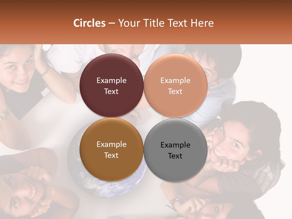 Male Hands Isolated PowerPoint Template