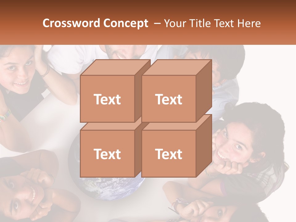 Male Hands Isolated PowerPoint Template