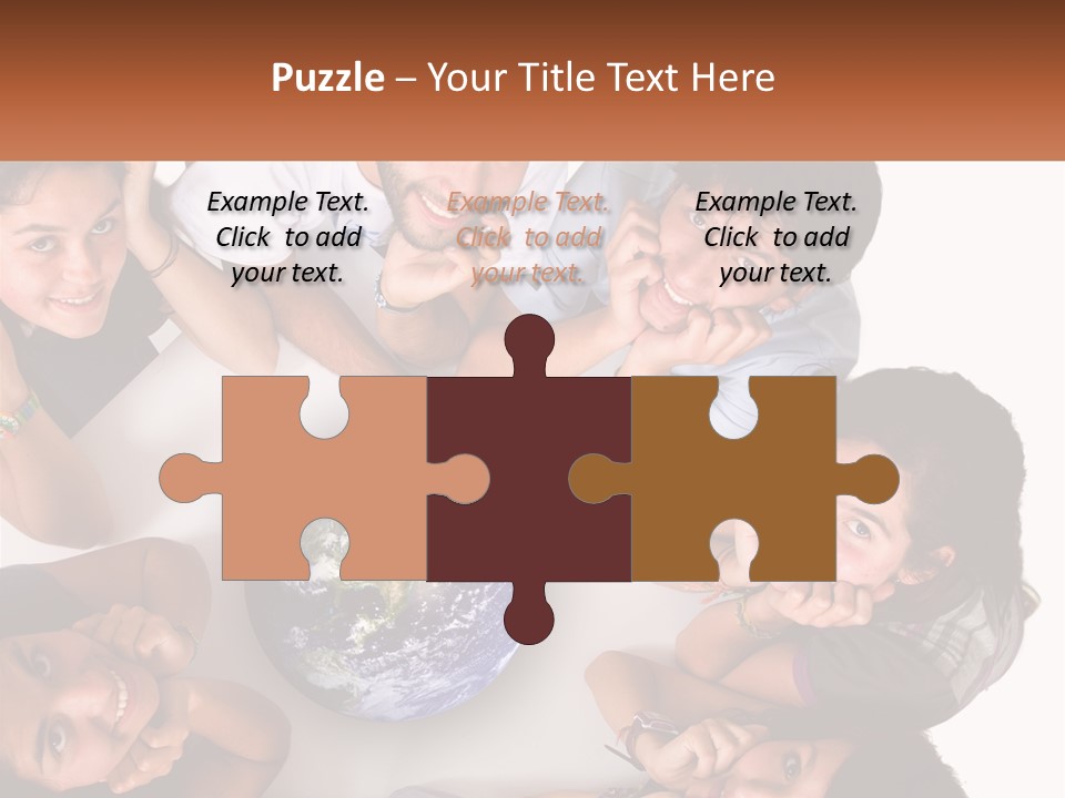 Male Hands Isolated PowerPoint Template