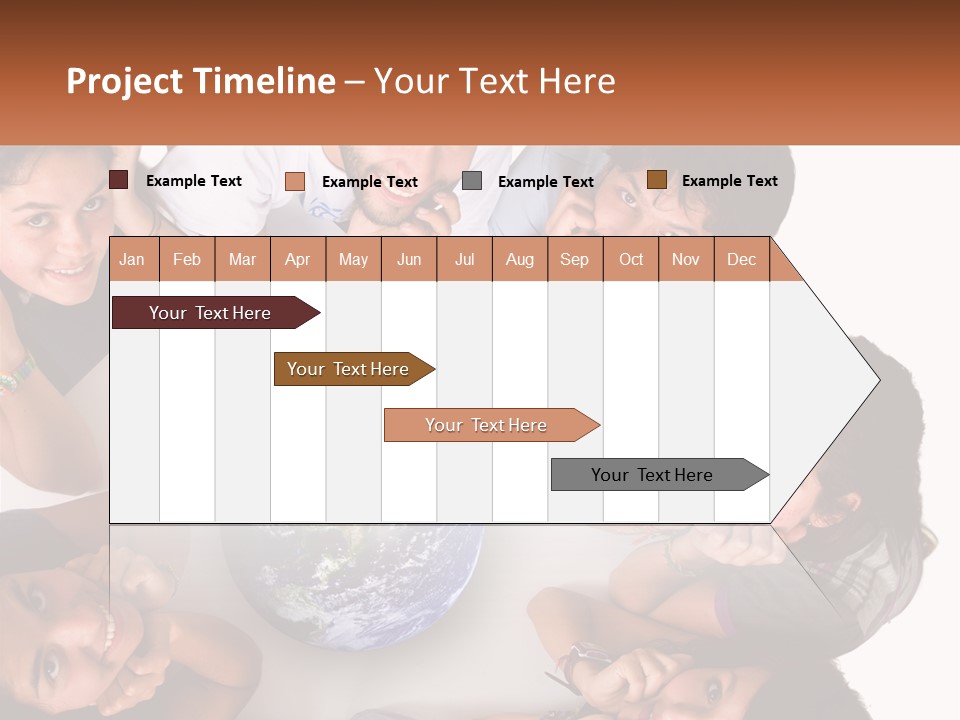 Male Hands Isolated PowerPoint Template