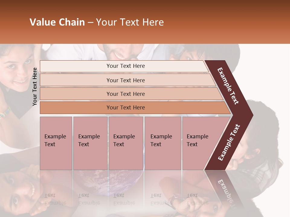 Male Hands Isolated PowerPoint Template