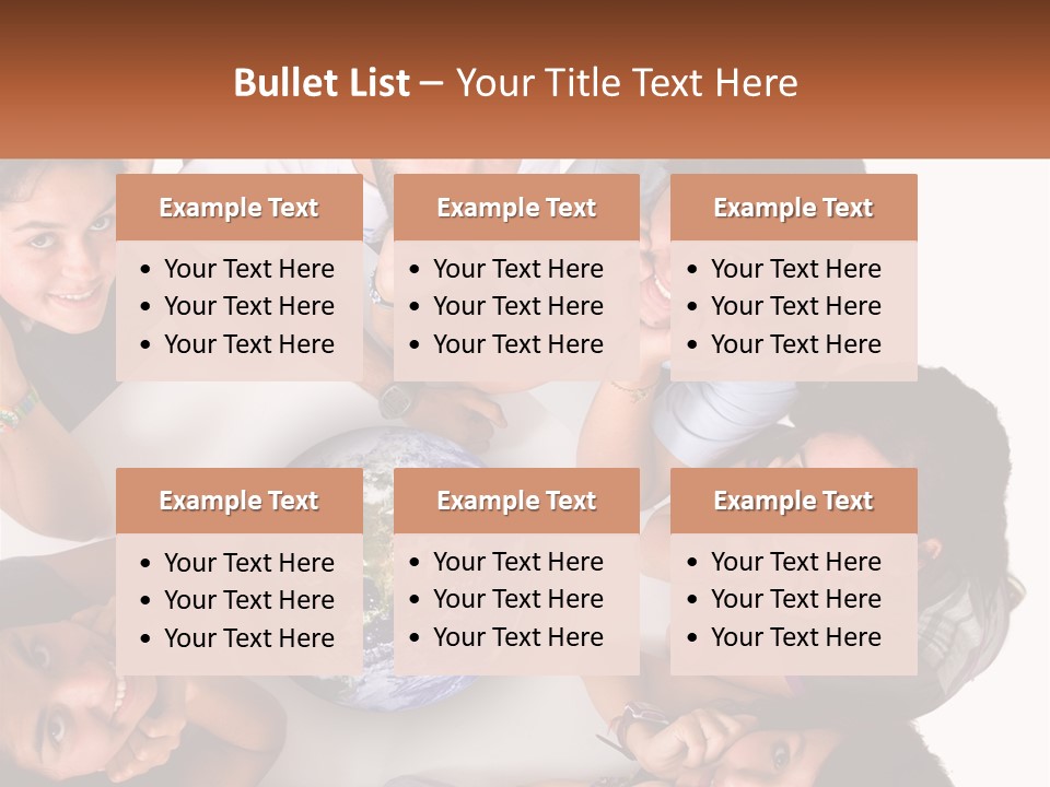 Male Hands Isolated PowerPoint Template