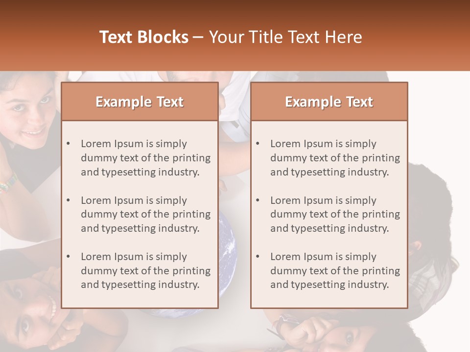 Male Hands Isolated PowerPoint Template