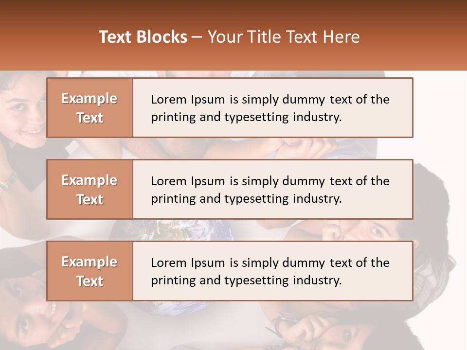 Male Hands Isolated PowerPoint Template