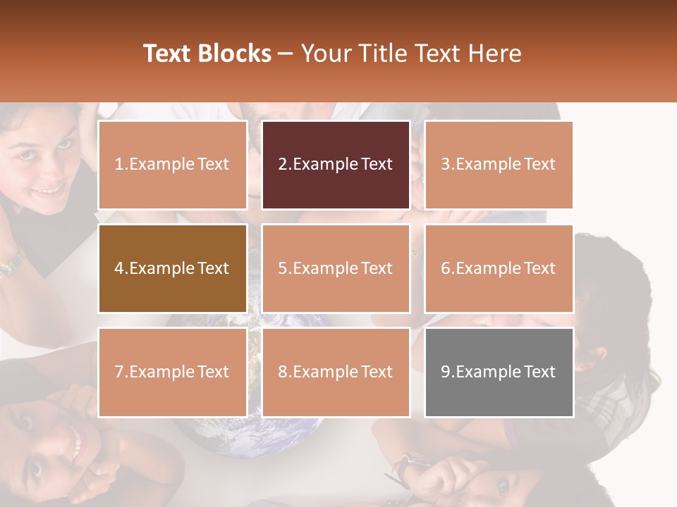 Male Hands Isolated PowerPoint Template