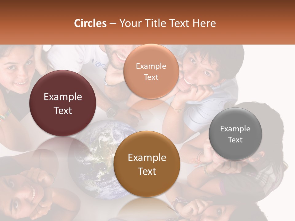 Male Hands Isolated PowerPoint Template