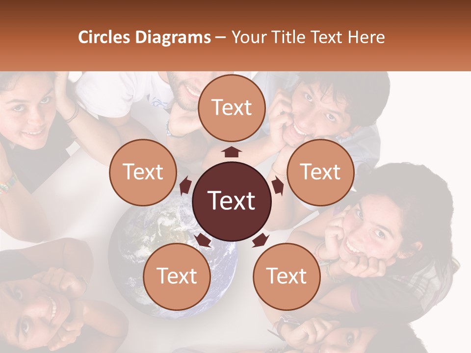 Male Hands Isolated PowerPoint Template