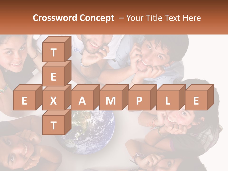 Male Hands Isolated PowerPoint Template