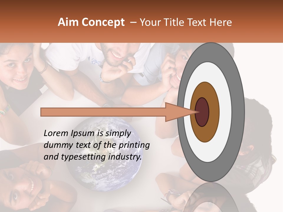 Male Hands Isolated PowerPoint Template