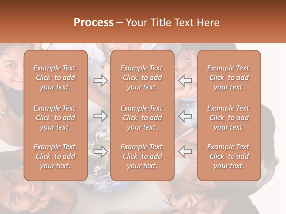 Male Hands Isolated PowerPoint Template