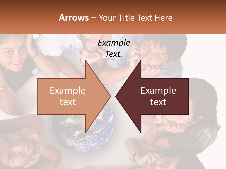 Male Hands Isolated PowerPoint Template