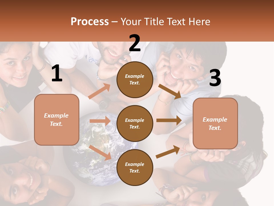 Male Hands Isolated PowerPoint Template