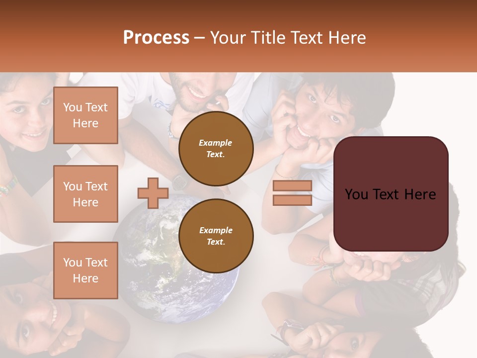 Male Hands Isolated PowerPoint Template