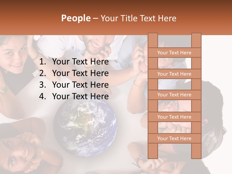 Male Hands Isolated PowerPoint Template