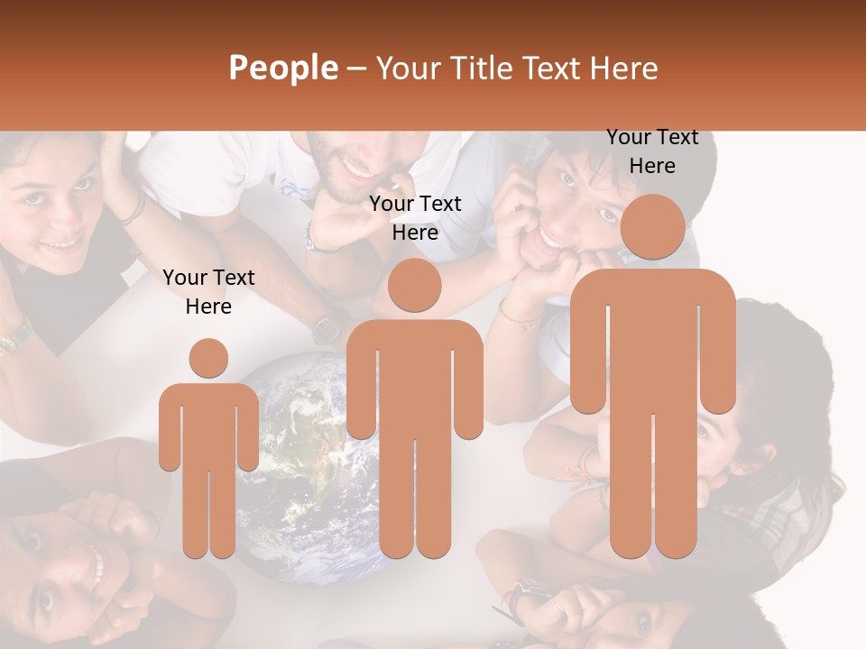 Male Hands Isolated PowerPoint Template