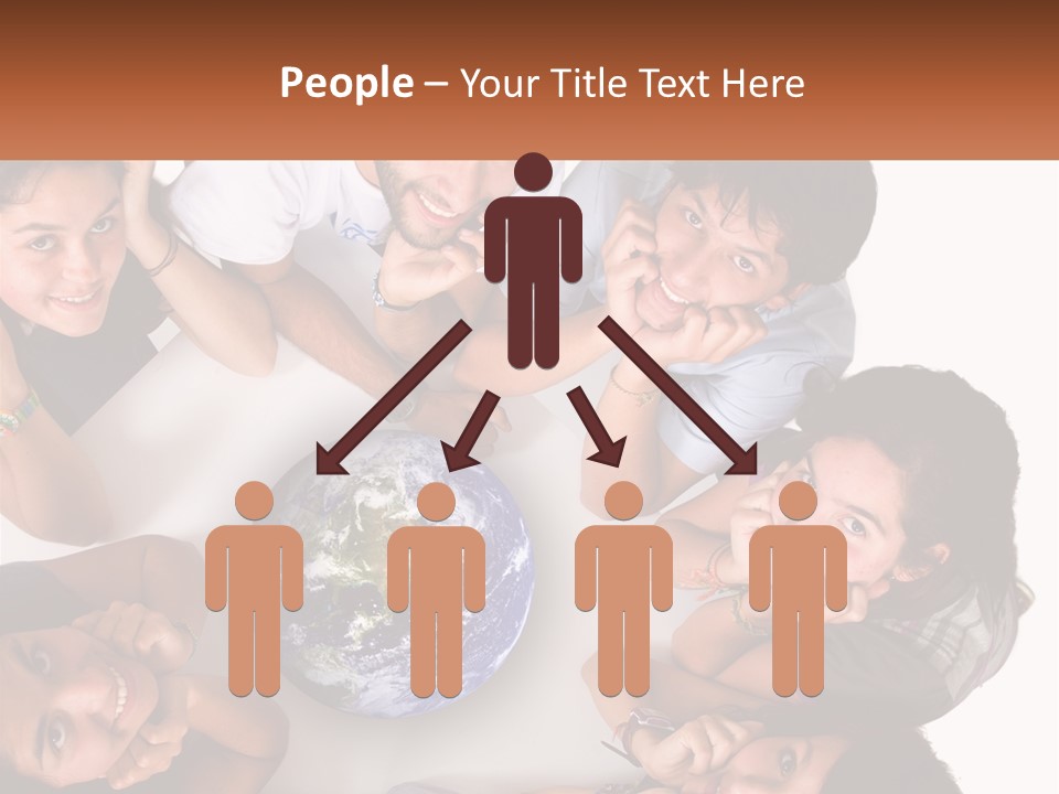 Male Hands Isolated PowerPoint Template