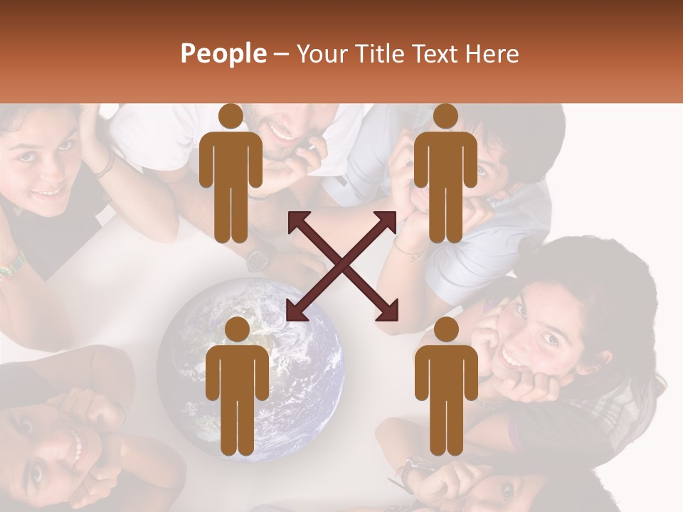 Male Hands Isolated PowerPoint Template