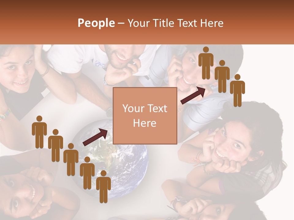 Male Hands Isolated PowerPoint Template